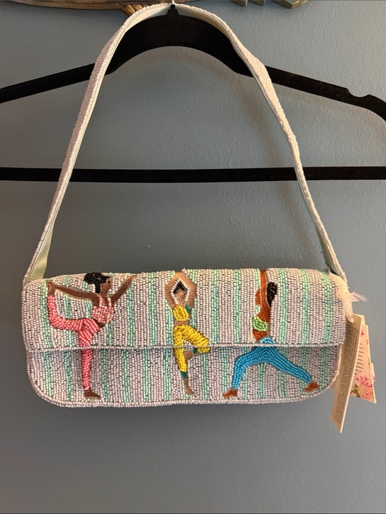 Made in italy Handbags - Beaded namaste yoga flap closure viral purse TJ Maxx Marshall’s
New